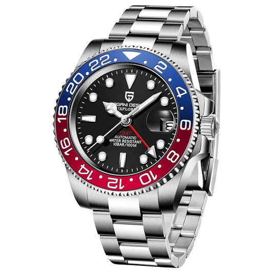 Swiss Luxury Calendar Luminous Men's Watch