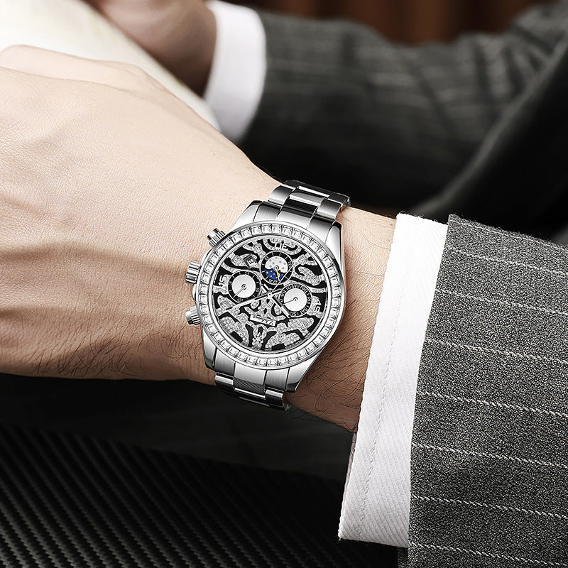View details for Luxury Sun Moon Star Automatic Mechanical Men’s Watch Luxury Sun Moon Star Automatic Mechanical Men’s Watch
