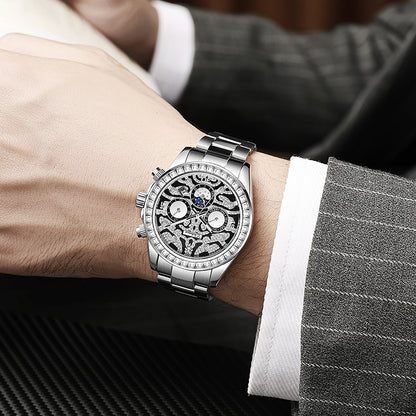 View details for Luxury Sun Moon Star Automatic Mechanical Men’s Watch Luxury Sun Moon Star Automatic Mechanical Men’s Watch