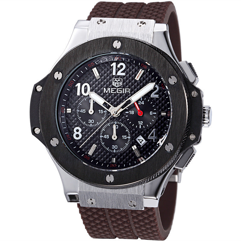 Luxury Wrist Watch Male Sports Military Chronograph Watches
