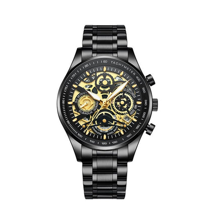 Multifunctional Skeleton Mechanical Design Watch
