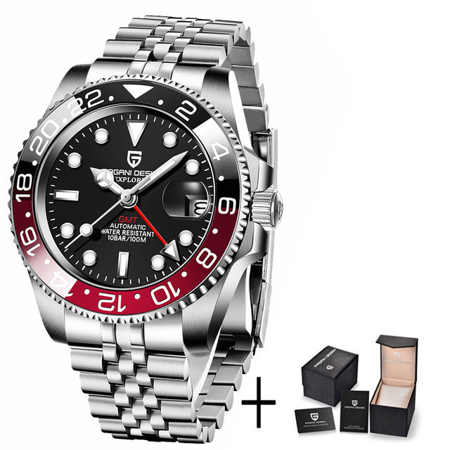 Swiss Luxury Calendar Luminous Men's Watch