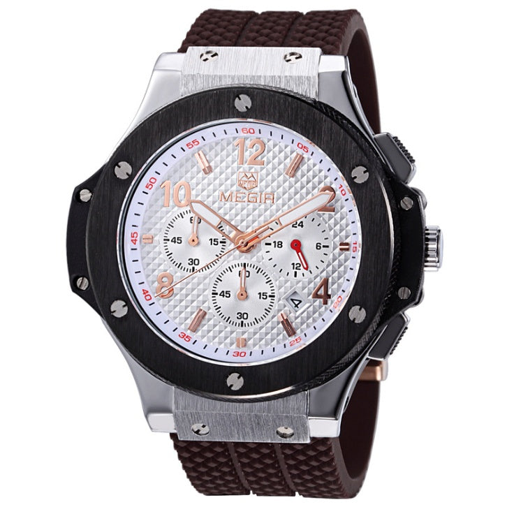 Luxury Wrist Watch Male Sports Military Chronograph Watches