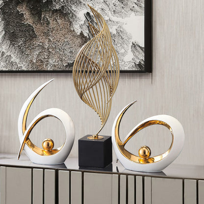 Modern Light Luxury Abstract Ornament Crafts