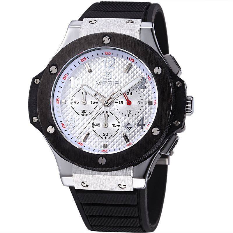 Luxury Wrist Watch Male Sports Military Chronograph Watches