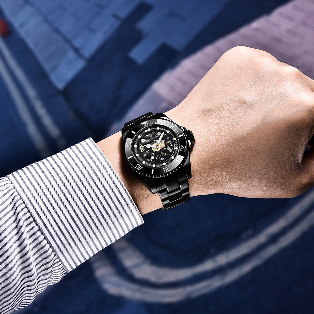 Swiss Design PAGANI Steel Band Mechanical Watch