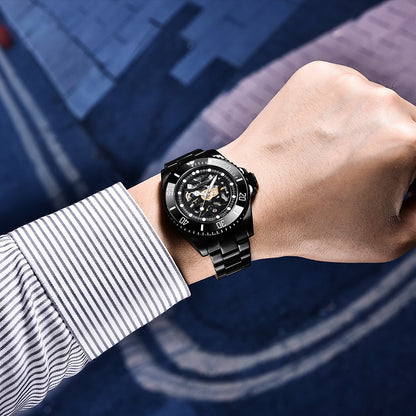 Swiss Design PAGANI Steel Band Mechanical Watch