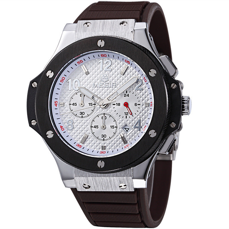 Luxury Wrist Watch Male Sports Military Chronograph Watches