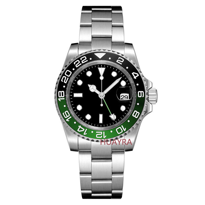 Swiss Design 40mm automatic mechanical watch GMT