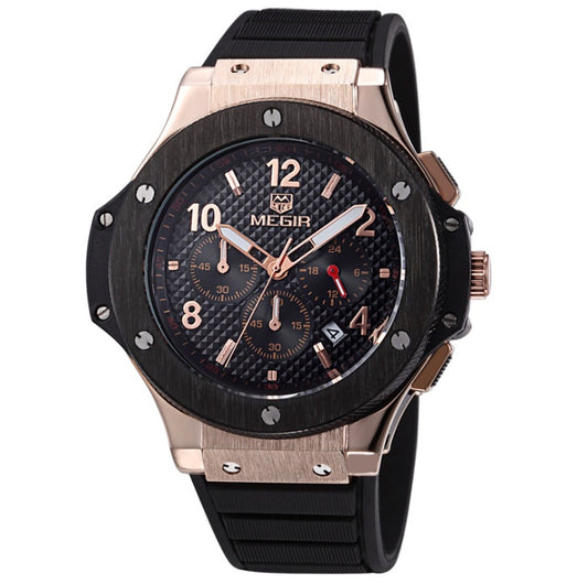 Luxury Wrist Watch Male Sports Military Chronograph Watches