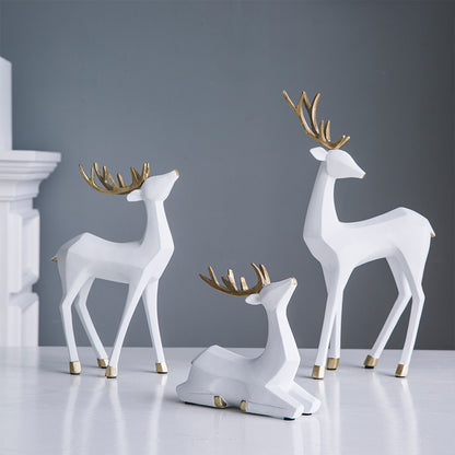 Elk  Ornament Vintage Deer