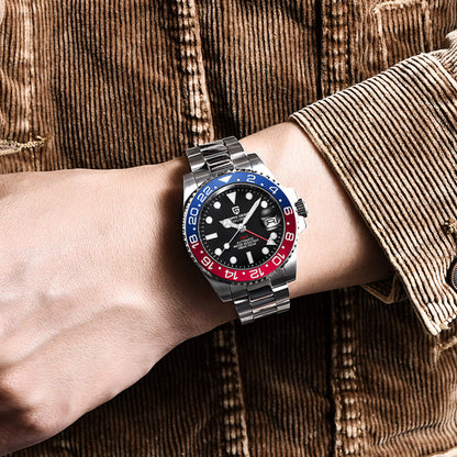 Swiss Luxury Calendar Luminous Men's Watch