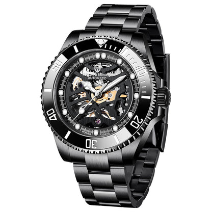 Swiss Design PAGANI Steel Band Mechanical Watch