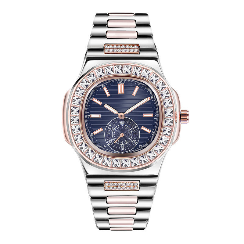 Mens Fashion Alloy Luxury Brand Diamond