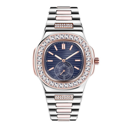 Mens Fashion Alloy Luxury Brand Diamond