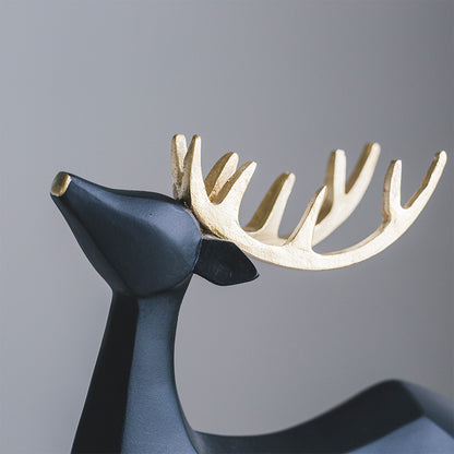Elk  Ornament Vintage Deer