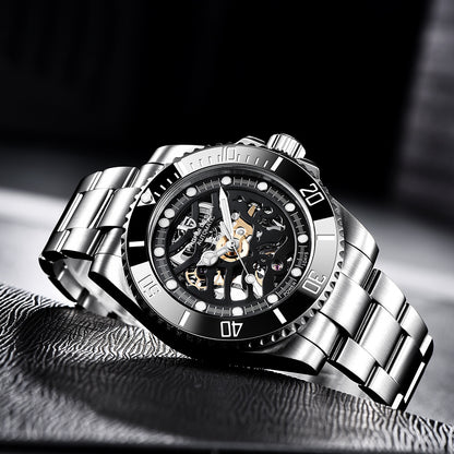 Swiss Design PAGANI Steel Band Mechanical Watch