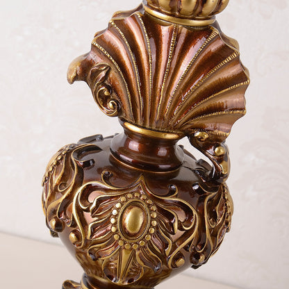 European-style Bedroom Light Luxury Living Room RETRO Study Table Lamp