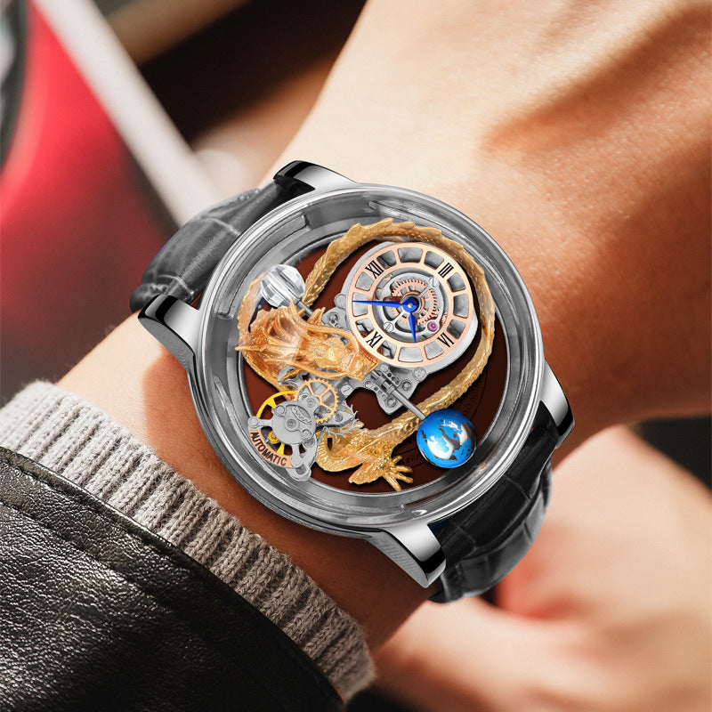 Men's Luxury Tourbillon Vitage Design