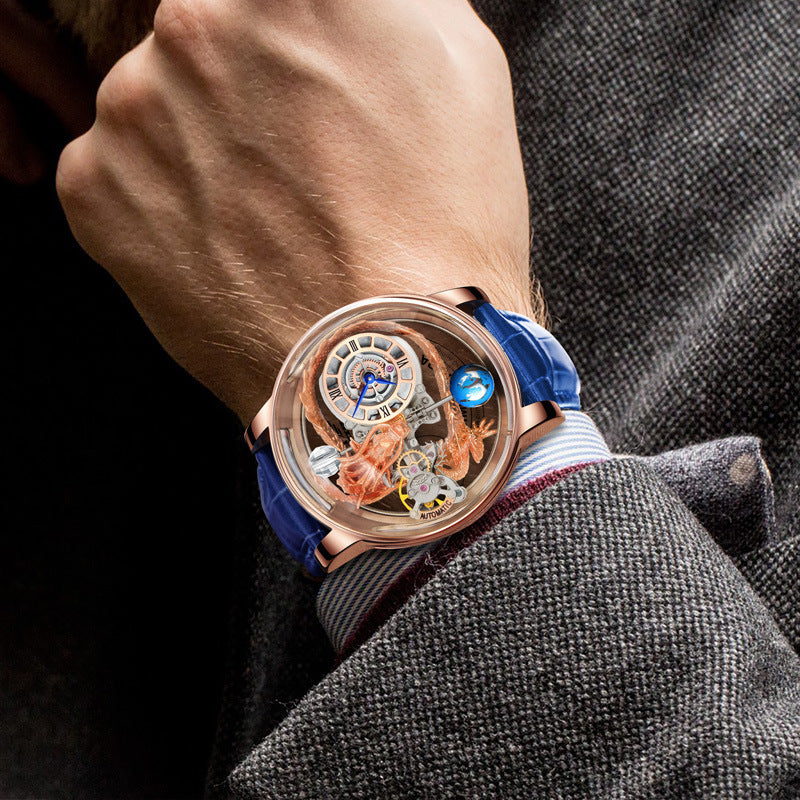 Men's Luxury Tourbillon Vitage Design