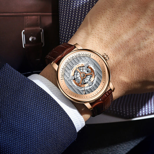 Luxury Men's Automatic Hollow Mechanical Watch