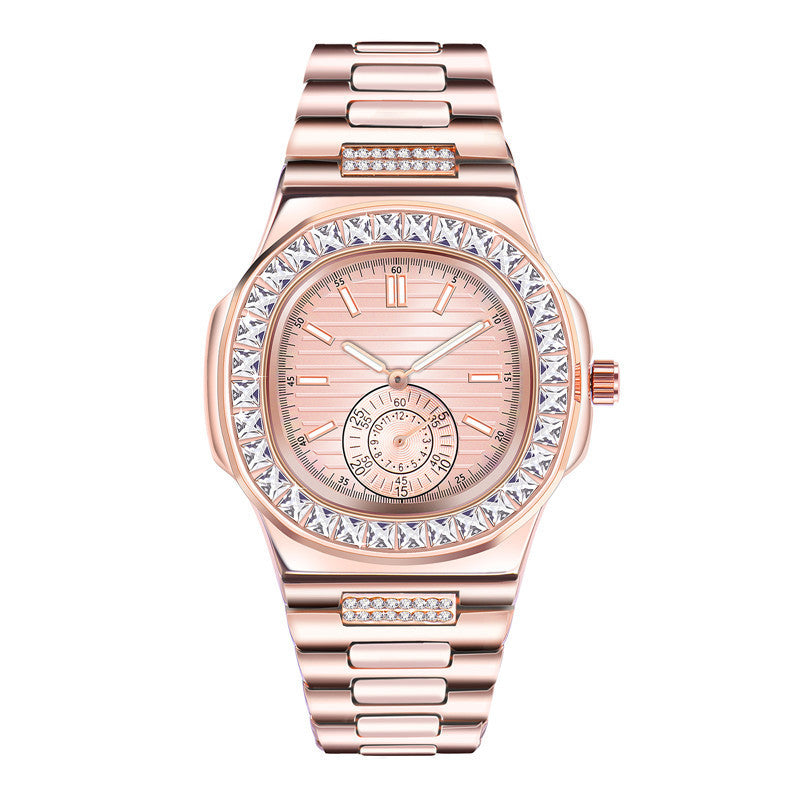 Mens Fashion Alloy Luxury Brand Diamond