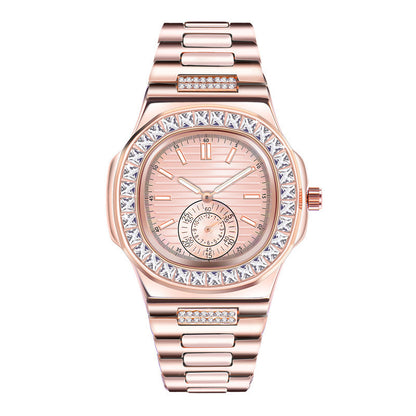Mens Fashion Alloy Luxury Brand Diamond