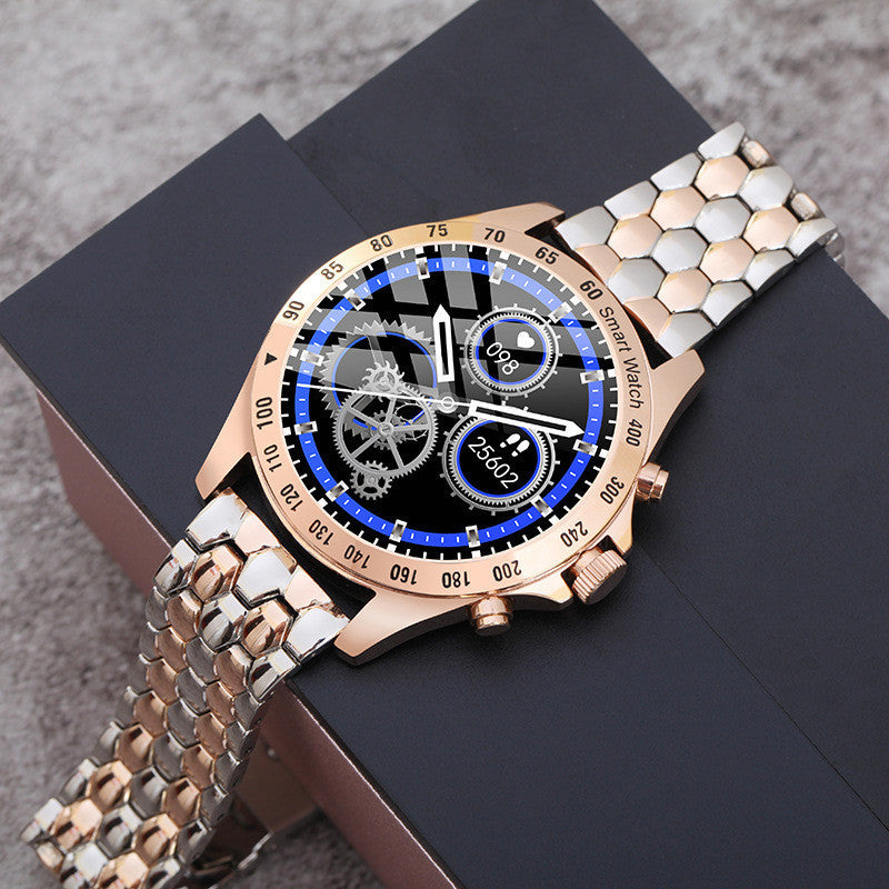 Swiss Luxury Business SmartWatch Heart Rate Blood Pressure