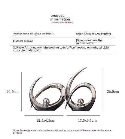 Modern Light Luxury Abstract Ornament Crafts