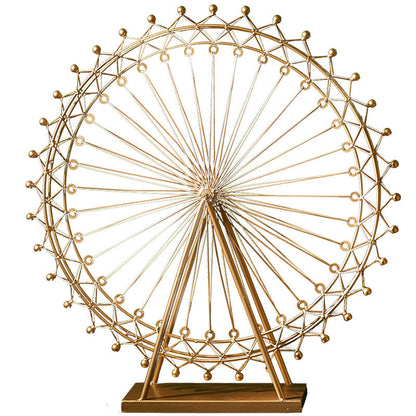 Creative Personality Light Luxury Rotating Ferris Wheel Ornament